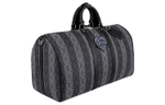 LOUIS VUITTON X Nigo Keepall Bandouliere 55 Monogram Stripes Eclipse