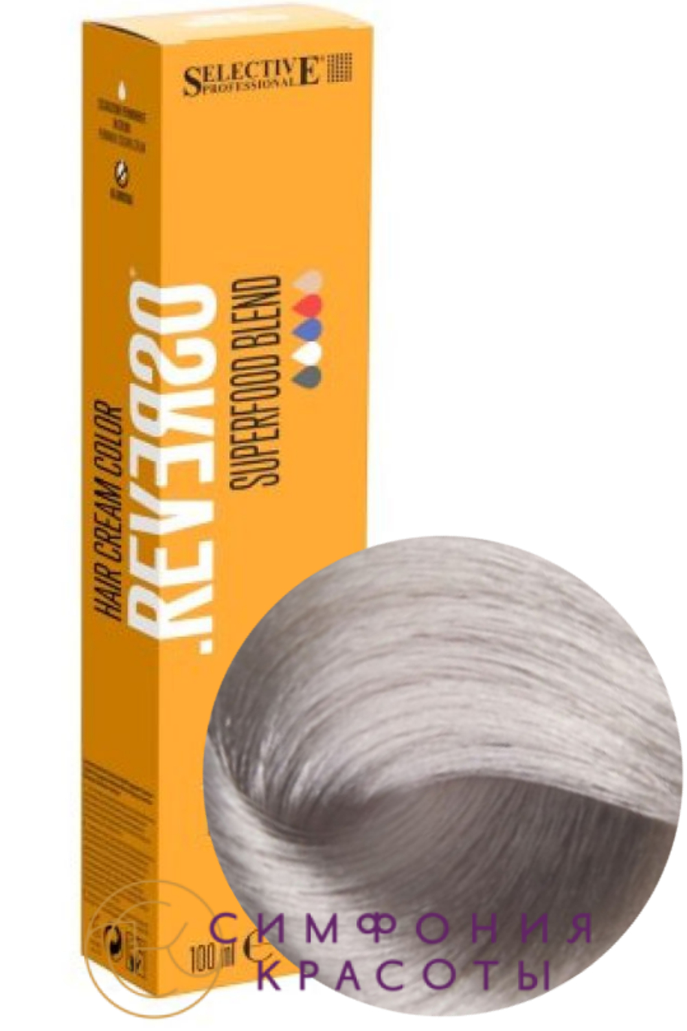 1011 "Reverso Hair Color"Блондин ультра пепельный интенсивный 100 мл