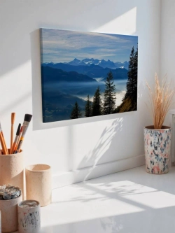 Картина на стену 40 X 50 Горный пейзаж