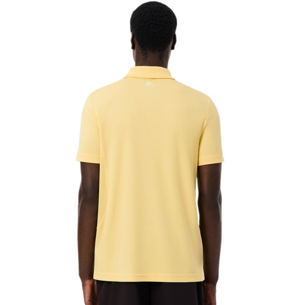 Мужское теннисное поло Lacoste Tennis x Novak Djokovic - yellow