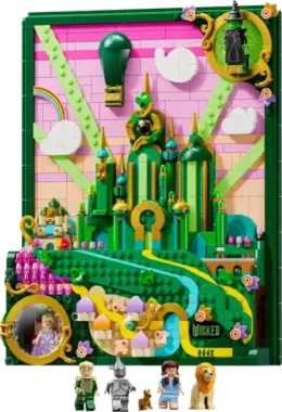 Конструктор LEGO Wicked 75685 Настенное искусство Изумрудного города