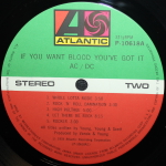 AC/DC / If You Want Blood You've Got It (LP)