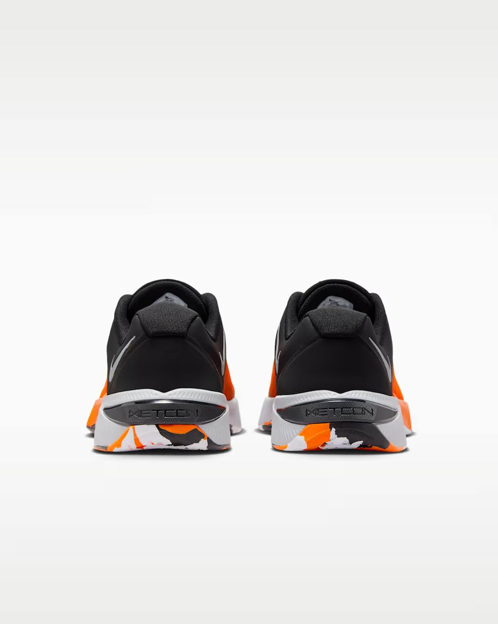 Кроссовки мужские Nike Metcon 10 (Черно-Оранжевые)
