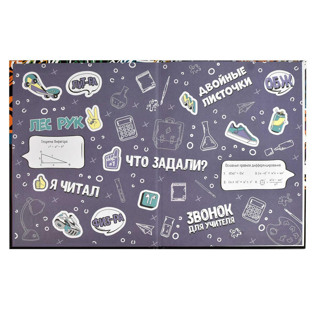 Дневник школьный 5-11 класс 48л "Тэги" (Феникс+)