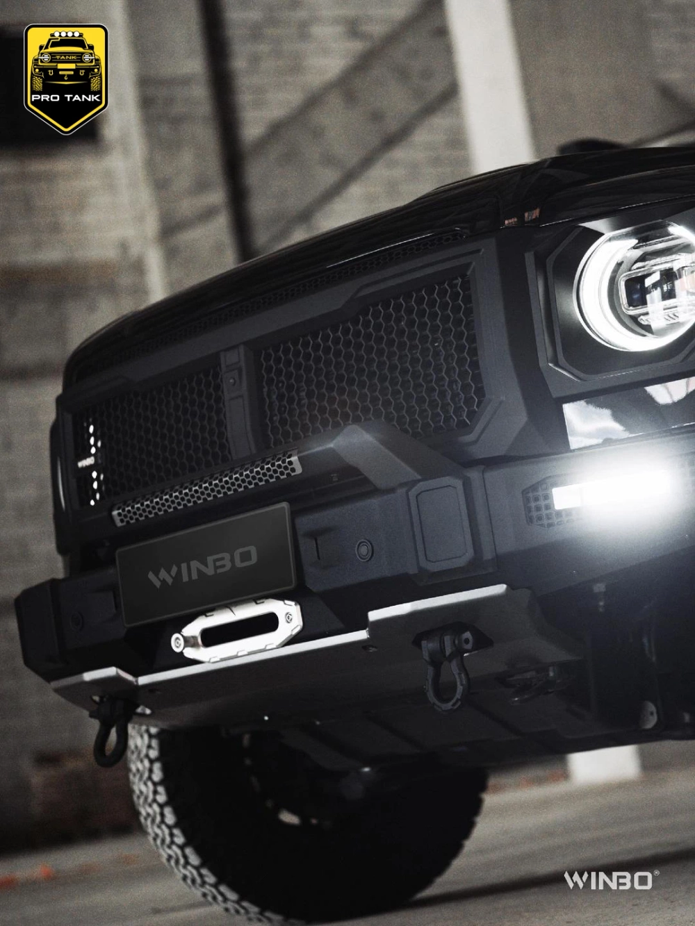 Решетка радиатора WINBO Mech для HAVAL H9 2024+
