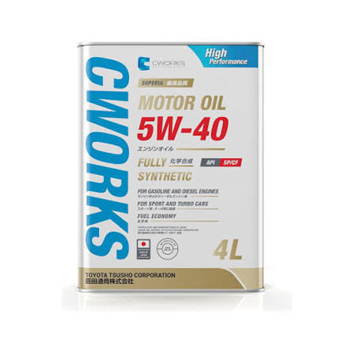CWORKS SUPERIA 5W40 SP/CF синт. 4л.
