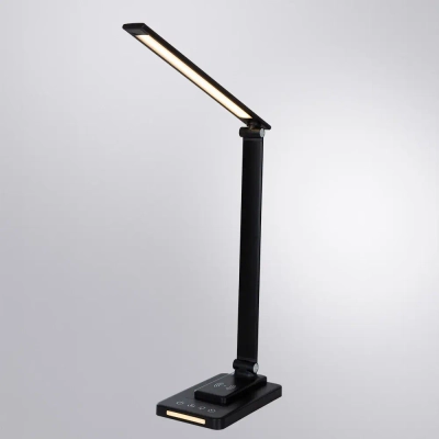 Офисная настольная лампа Arte Lamp WILLIAM A5122LT-1BK, 1хLED