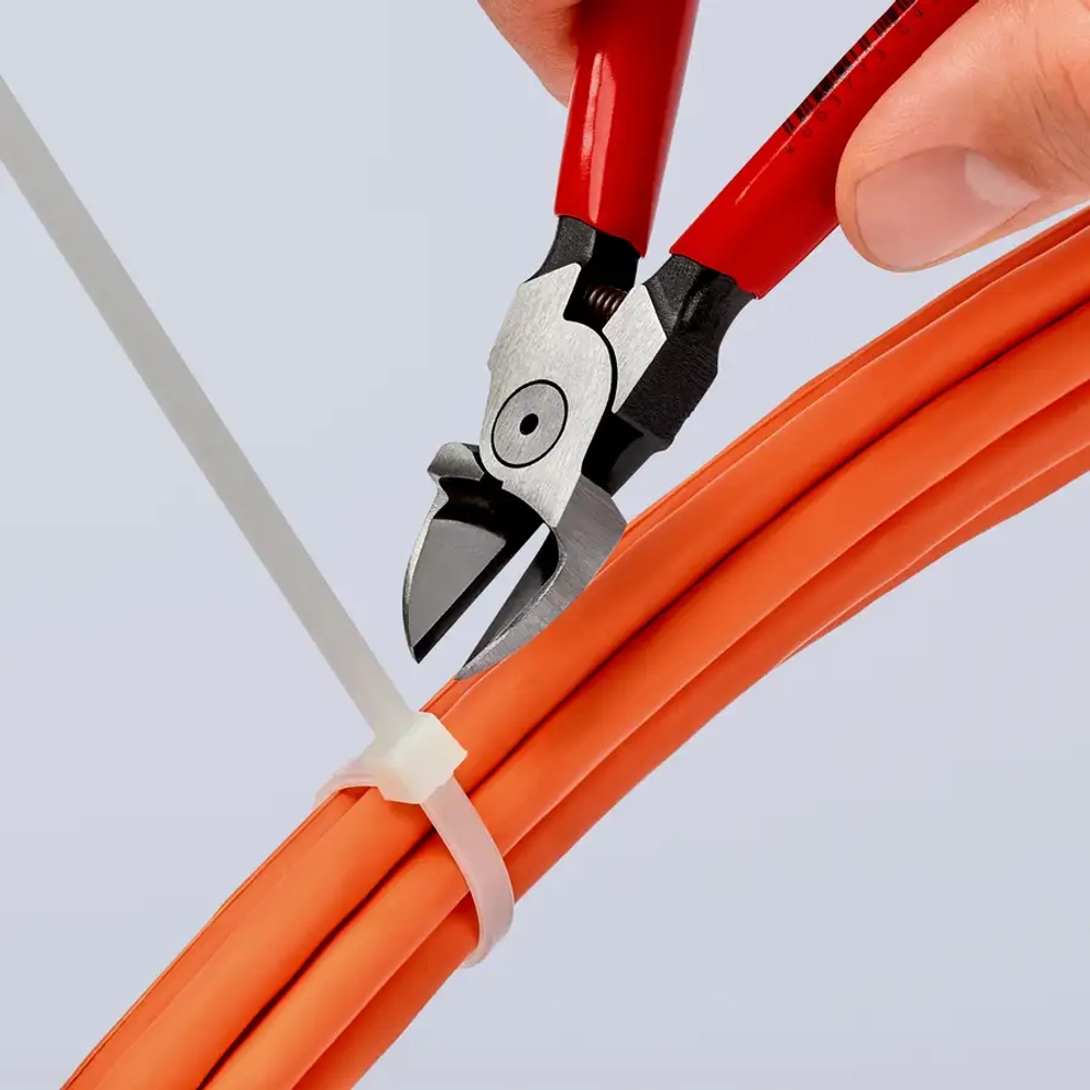 Кусачки боковые для пластмассы 140 мм Knipex 72 01 140