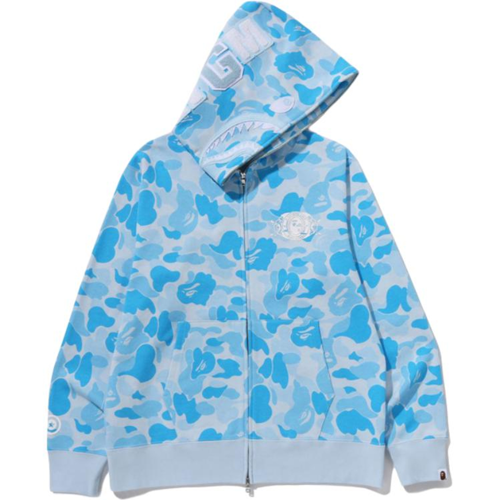 A Bathing Ape Bathing Ape Sweatshirts Cardigan Cotton Moderate No Fleece Lined Zip Closure 0zxswm001151q