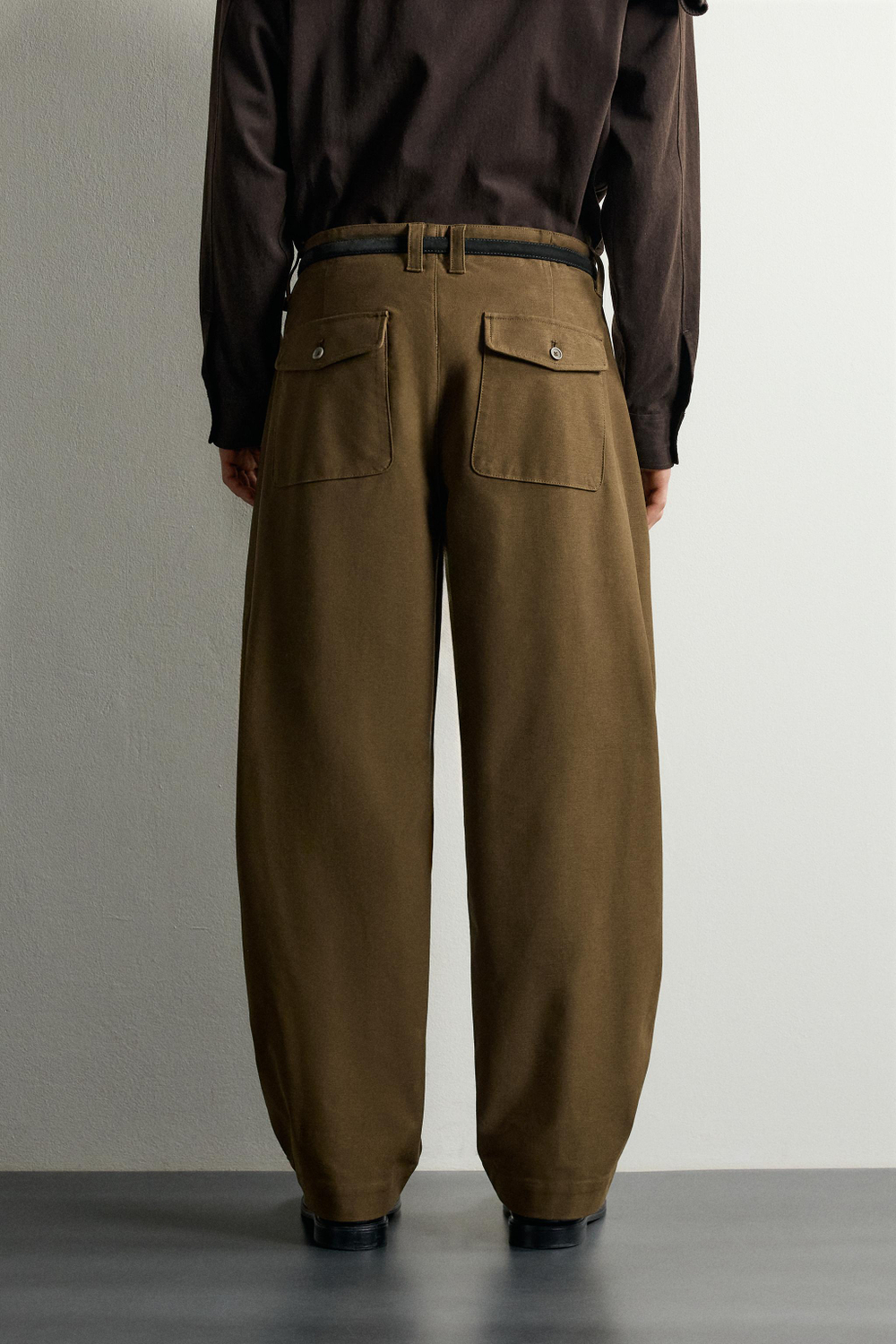 БРЮКИ BALLOON FIT — ZARA