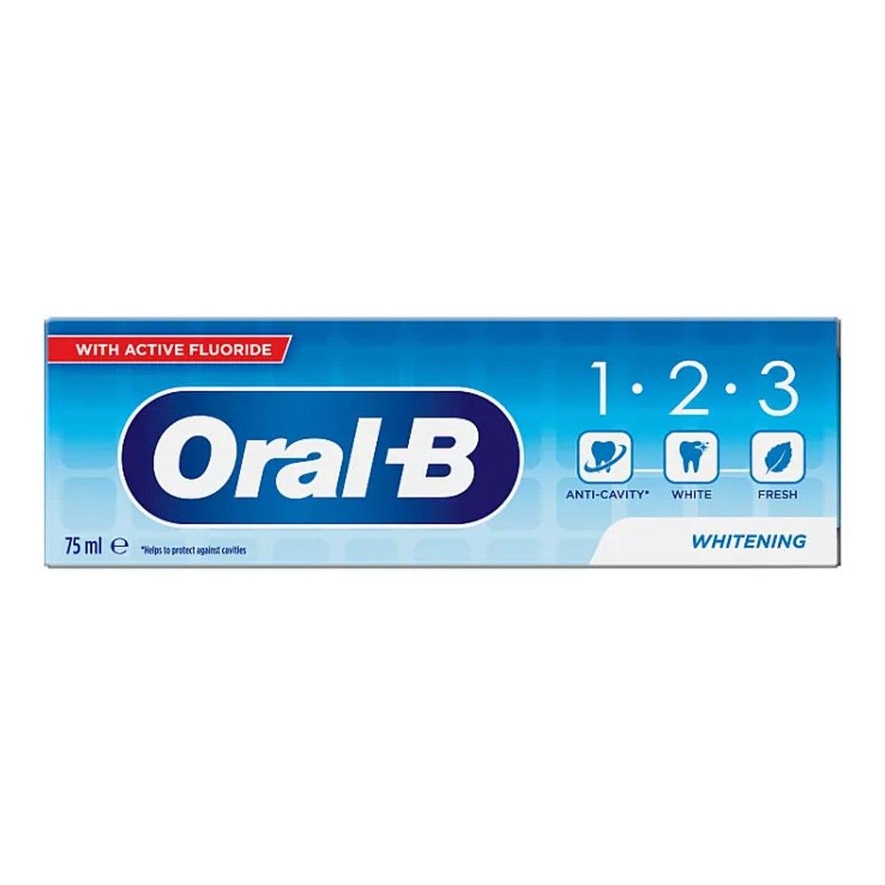 Зубная паста Oral-B Whitening 75мл