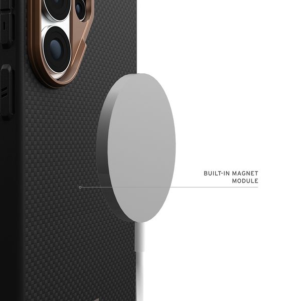 Чехол Uag Fibr Armr Kevlar Case для Galaxy S26 Ultra, Черный/Бронзовый | Black/Bronze
