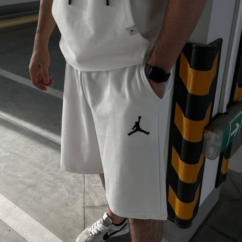 Костюм Jordan Майка/Шорты (бел.)