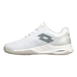Женские теннисные кроссовки Lotto Mirage 100 II Clay Court Shoe Women - White, Grey