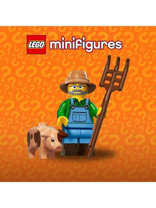 LEGO Minifigures series 15 серия 71011 Фермер