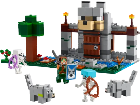 Конструктор LEGO Minecraft 21261 Волчья крепость