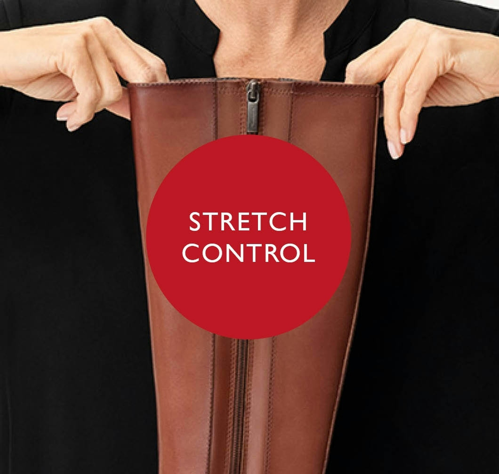 Сапожки демисезонные кожаные Tamaris Comfort XL