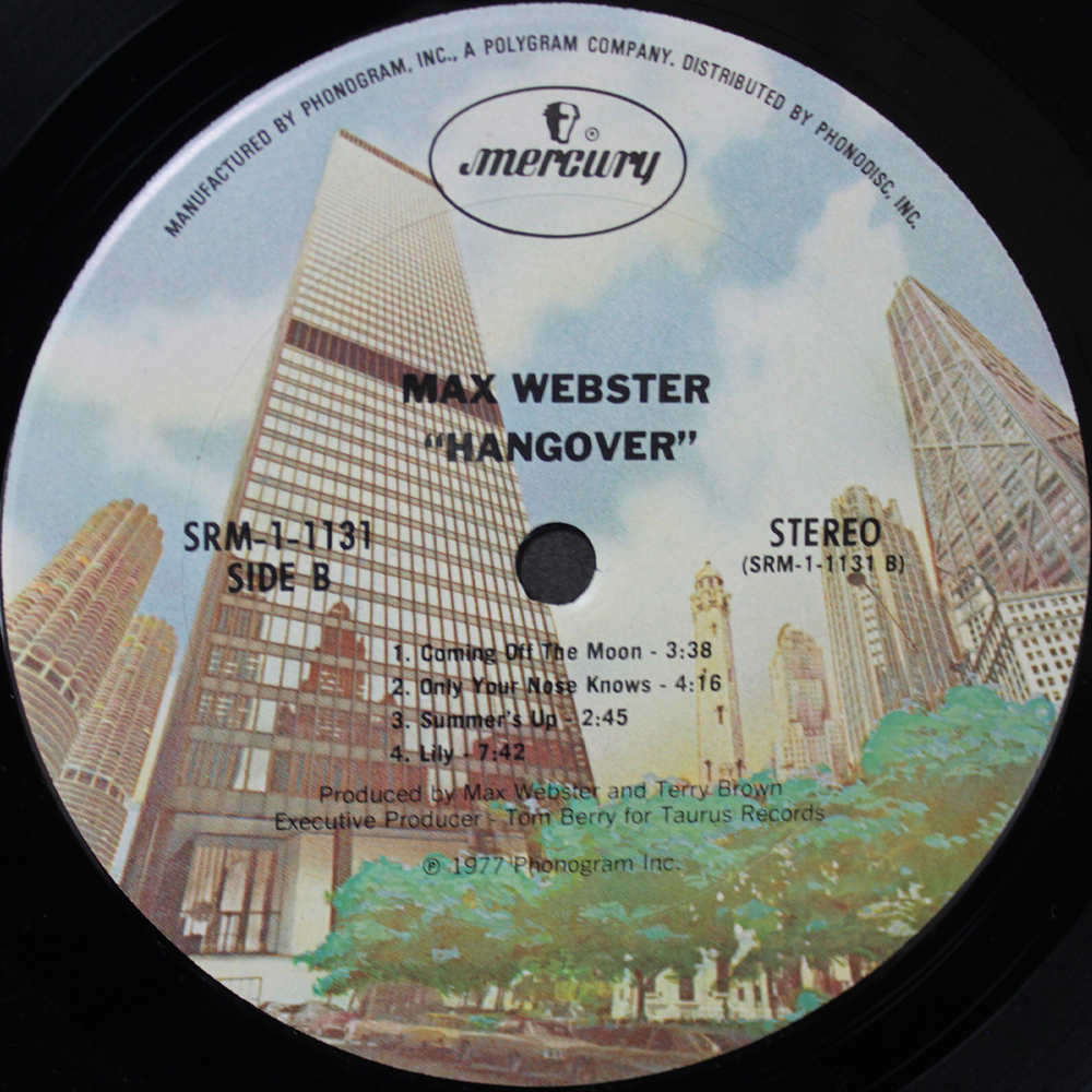 Max Webster / Hangover (LP)