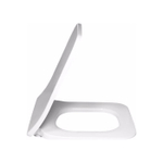 Сиденье для унитаза Villeroy &amp; Boch Legato, SlimSeat, с микролифтом легкосъемное, альпийский белый, нержавеющей стали, 9M95S101