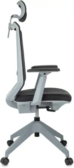 Кресло эргономичное Бюрократ MC-G611NL-H черный Elastic-102 с подголов. крестов.4-луч. пластик пластик серый