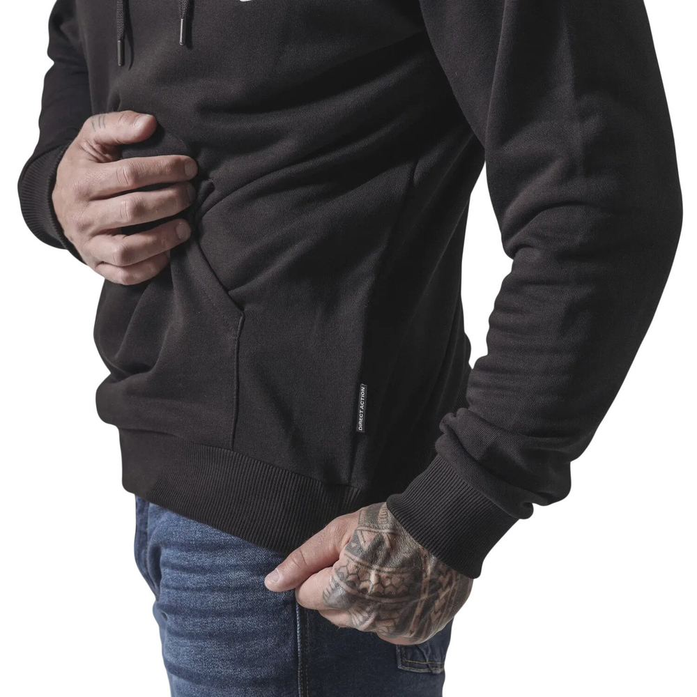 Толстовка Direct Action Hoodie DA Shaka Black