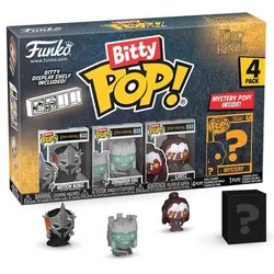 Funko Bitty POP! LOTR (Witch King + Dunharrow King + Lurts + Mystery) 4PK