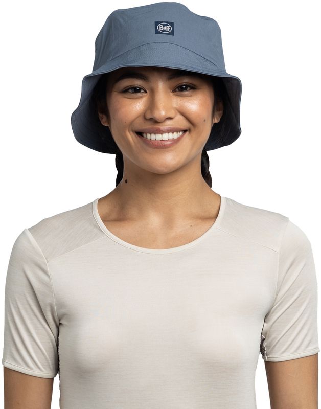 Панама Buff Adventure Bucket Solid Stone Blue Фото 2