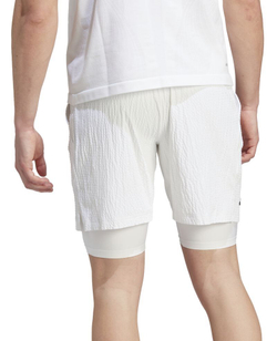 Мужские теннисные шорты Adidas 2in1 Short Pro - белый