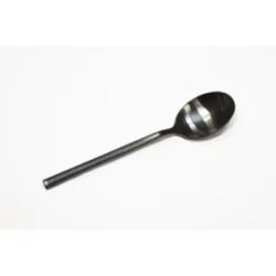 Ложка столовая 19,5 см матовая черный цвет Black Sapporo PVD P.L. - Davinci [12]