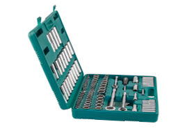 S05H48107S Набор инструмента универсальный 1/4", 3/8" и 1/2"DR, 107 предметов