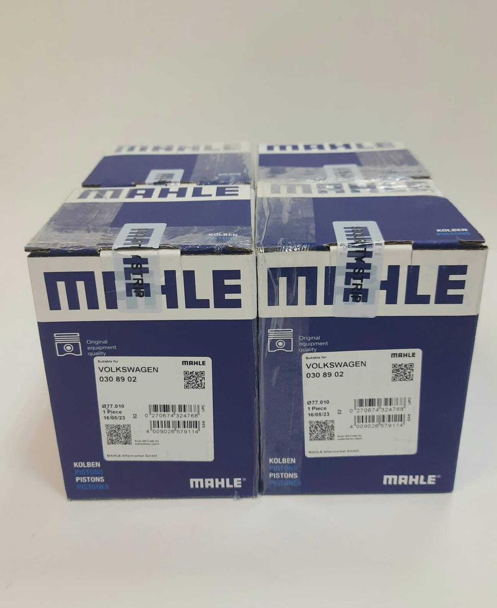 Поршни с кольцами +0.50 AXP, BBY, BBZ MAHLE