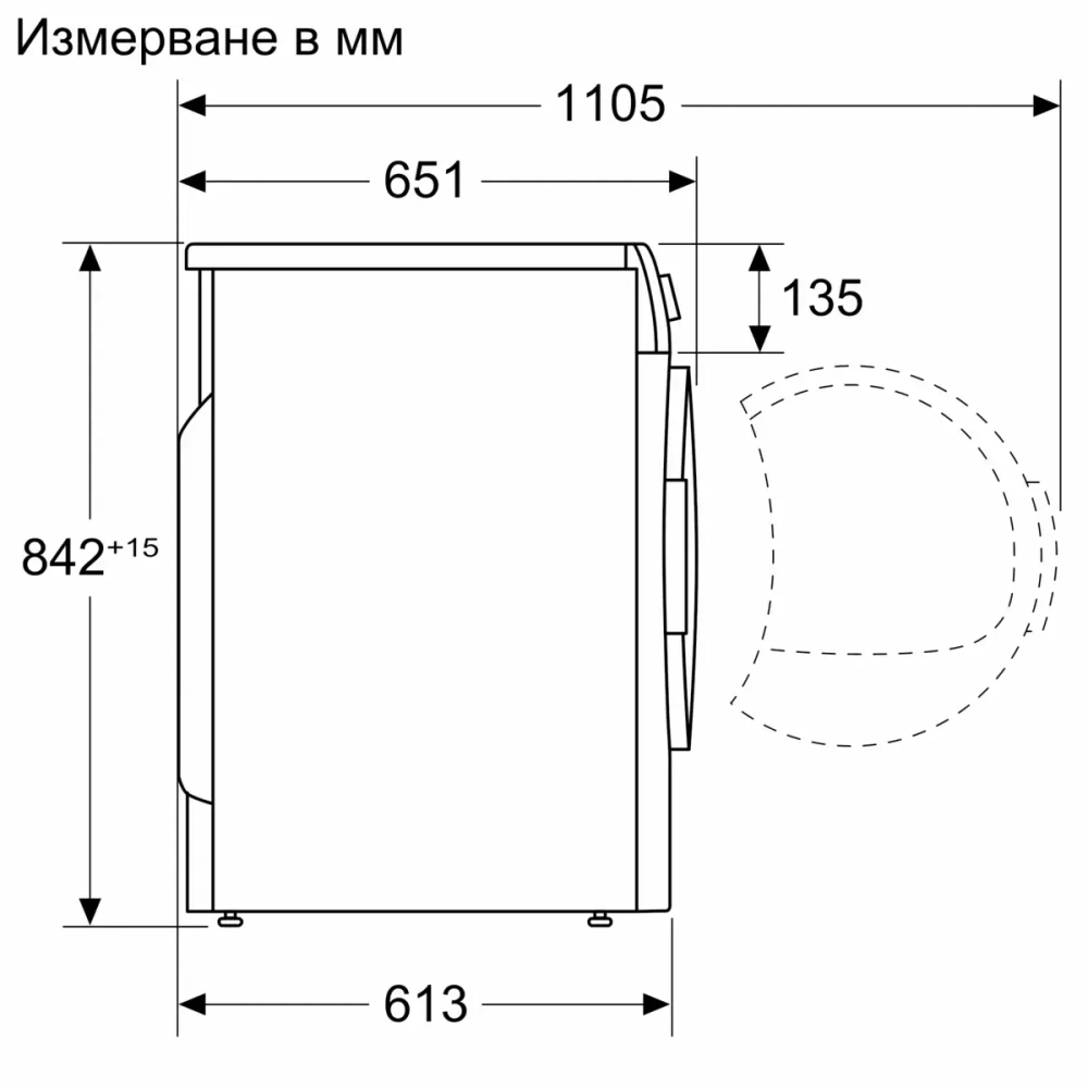 Сушильная машина Bosch WQB246CX0