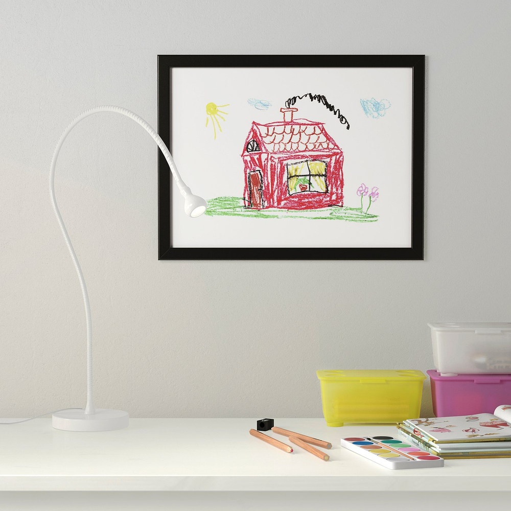IKEA FISKBO  (ИКЕА ФИСКБО)  -  Рамка - чёрная 30x40 см