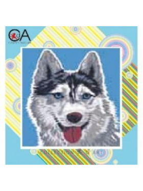 "Хаски"-4017К  вышивка