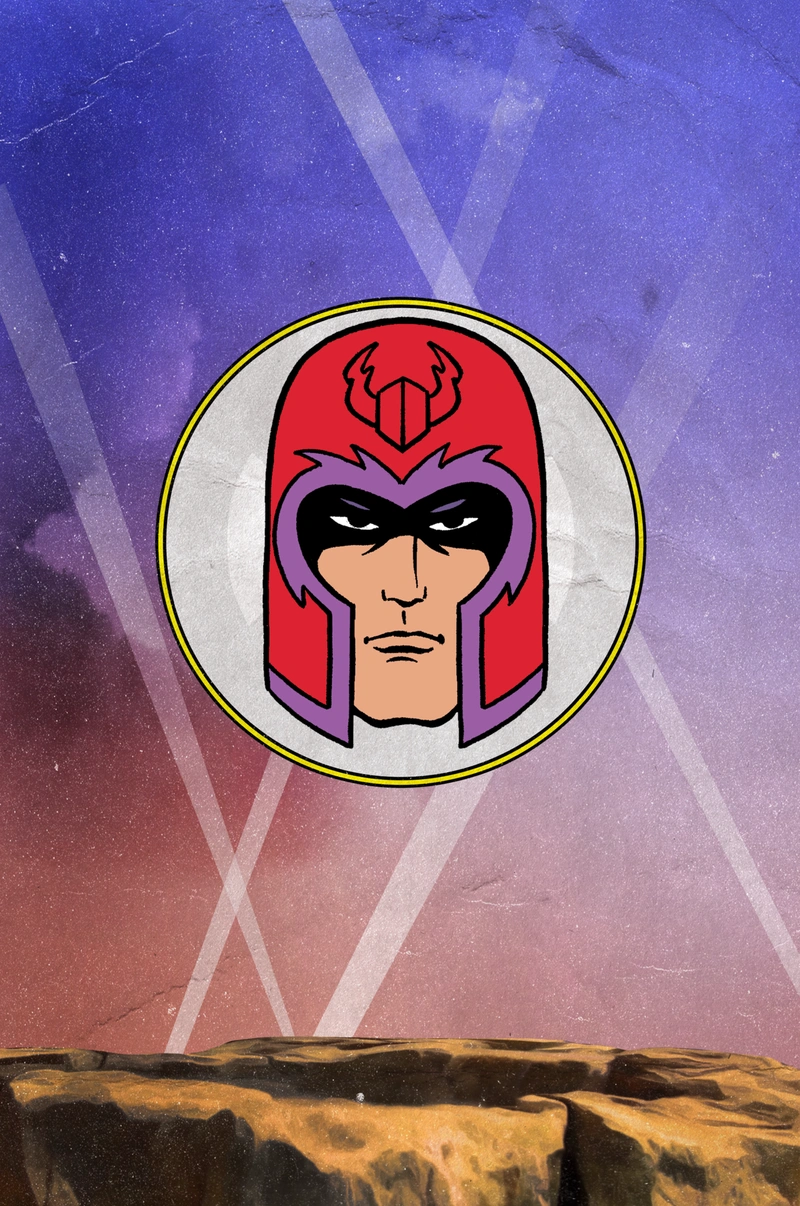 Металлический пин «X-Men (1992): Magneto»