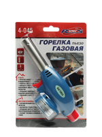 Резак газовый 4-045 Runis Пьезо Синий 1кВт 80г/ч