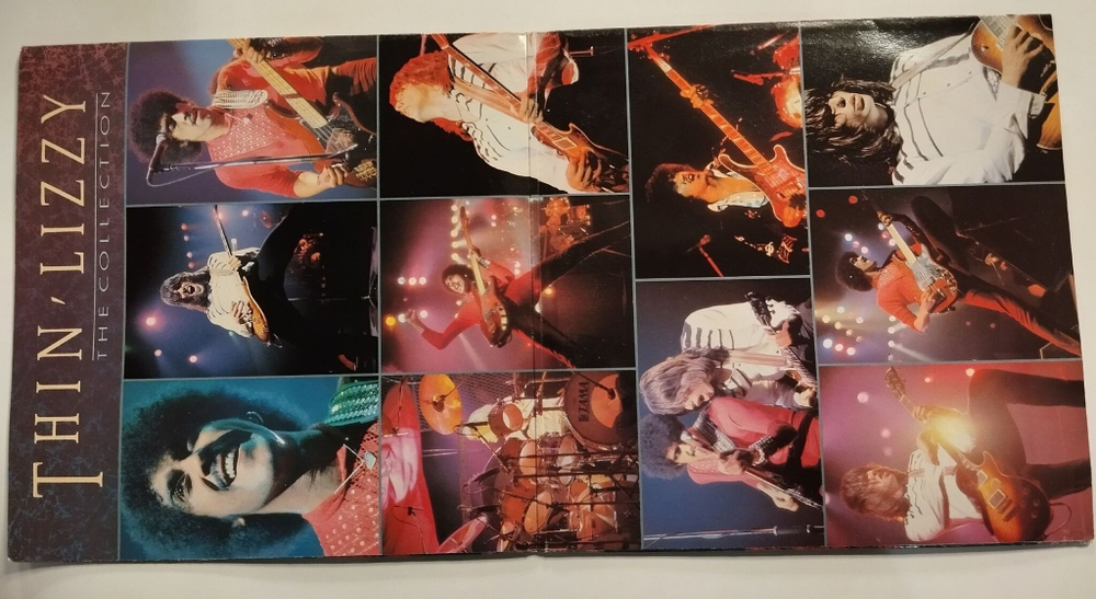 Винтажная виниловая пластинка LP Thin Lizzy The Collection 2LP (UK 1985)