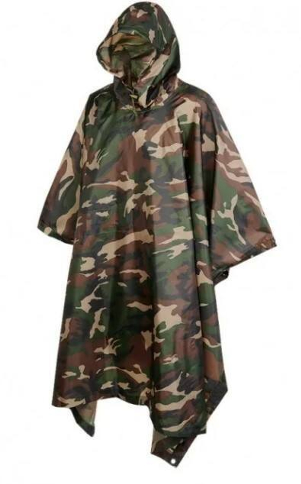 Дождевик пончо Woodland Camo