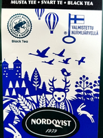 Чай черный рассыпной Nordqvist Suomi tee c черникой 80 г (Финляндия)
