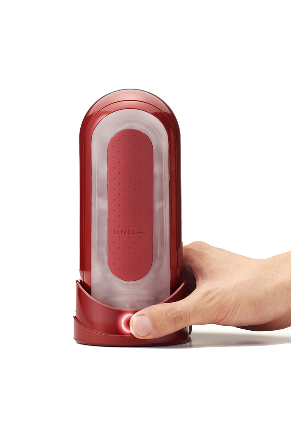 Мастурбатор Tenga Flip Zero Red Warming с подогревом