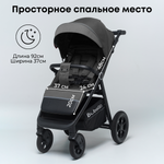 Коляска детская прогулочная BubaGo арт.BG 132-AL-3 MODEL BASS color/ цвет Gray / Серый