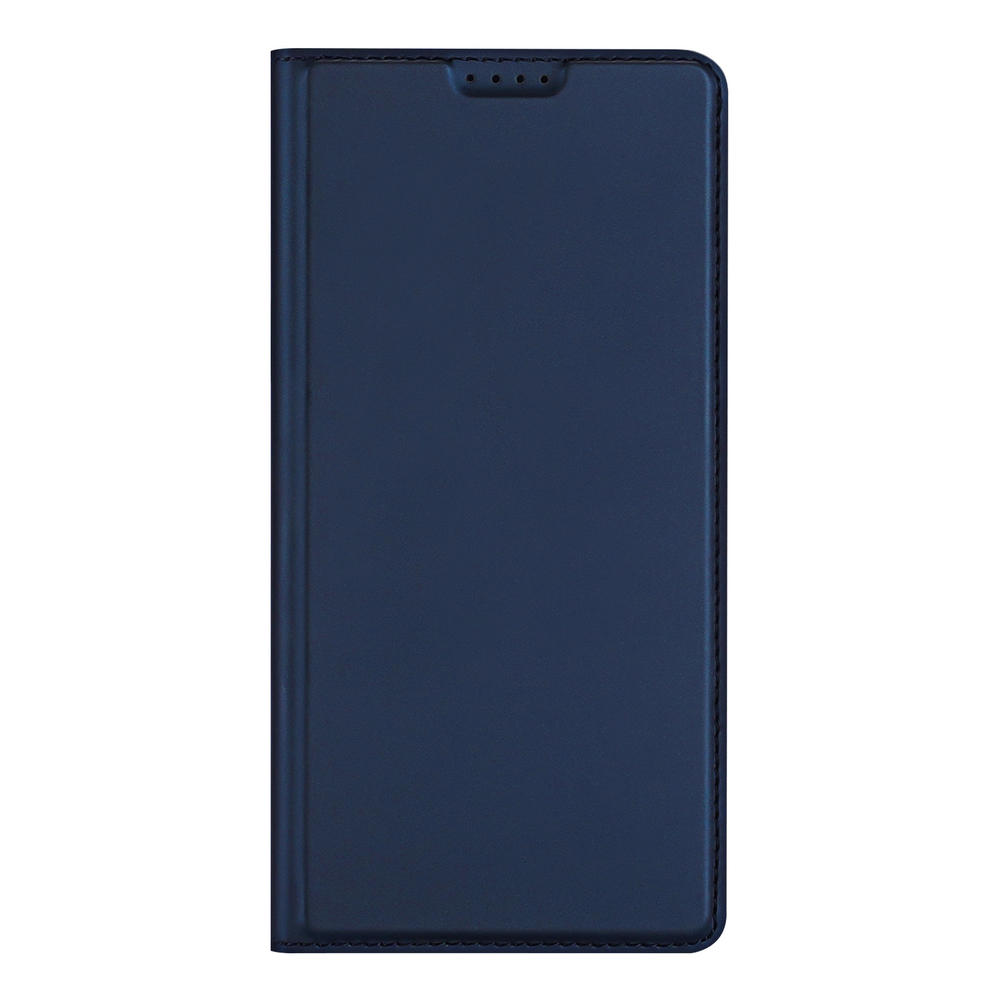 Чехол книжка из PU кожи синего цвета от Dux Ducis для смартфона OnePlus 13, серия Skin Pro Series Case