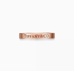 Кольцо из розового золота 18к с бриллиантом , Tiffany, ✨