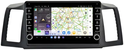 Магнитола для Jeep Grand Cherokee 2004-2007 - Kuberg SF-9253 (кнопки и крутилки) Android 13, Быстрая, CarPlay, 4G SIM-слот