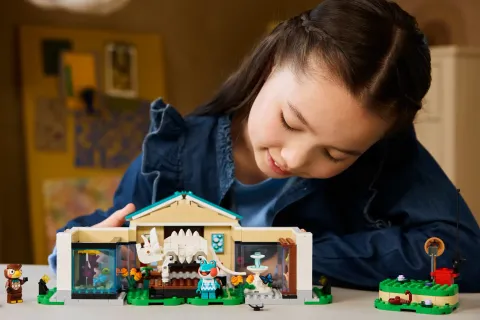 Конструктор LEGO Animal Crossing 77056 Музейная коллекция Блатерса