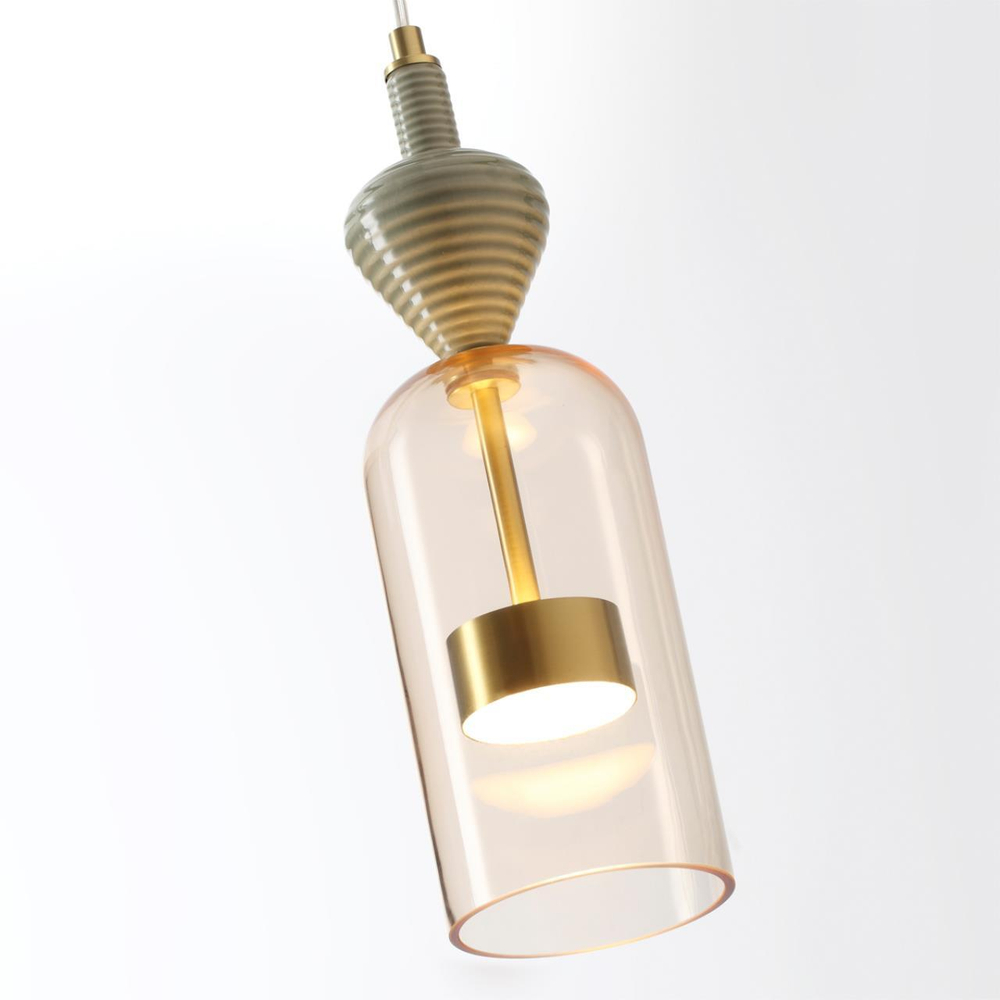 Подвесной светодиодный светильник Odeon Light PALLETA 5045/12LB