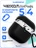 Чехол для Airpods 4 Gurdini силиконовый черный