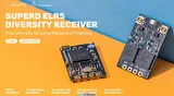 Приёмник BetaFPV SuperD ELRS diversity 2.4 GHz