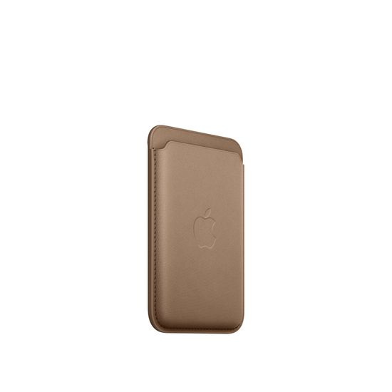 Чехол - бумажник Apple iPhone FineWoven Wallet with MagSafe Taupe ( Глиняный)