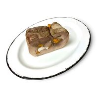 Рулет из шеи с морковью